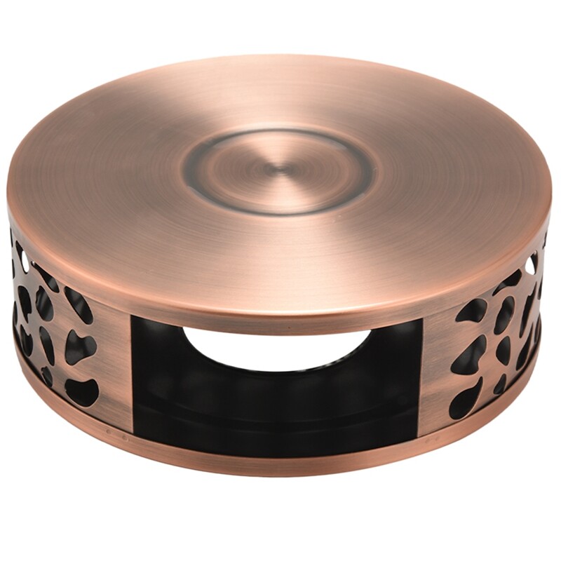 Patvarus nerūdijančio plieno arbatos šildytuvas, kaitinimo pagrindas, arbatinukas, šiltos arbatos viryklė, žvakių arbatinukas, arbatos rinkinys