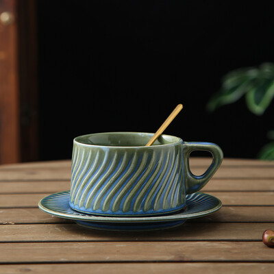 Set de ceai, ceai de cafea din ceramică, ceai de după-amiază, birou, ceai de flori retro, ceai de ceramică, ceai de cuplu