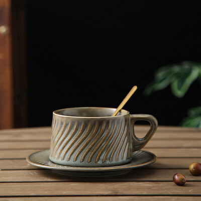 Set de ceai, ceai de cafea din ceramică, ceai de după-amiază, birou, ceai de flori retro, ceai de ceramică, ceai de cuplu