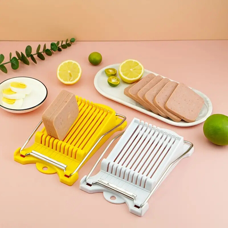 Pietų mėsos pjaustyklė Daugiafunkcė nerūdijančio plieno kumpis vaisiai daržovės kiaušinių sūrio pjaustyklės buitinės virtuvės pjaustymo įtaisai