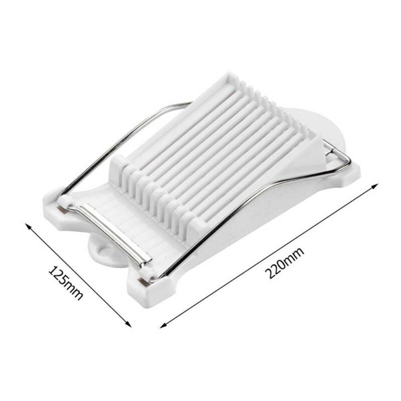 Pietų mėsos pjaustyklė 304 sustiprinta nerūdijančio plieno virtų kiaušinių vaisių minkšto sūrio pjaustyklė