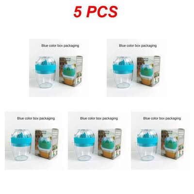 1/2/5 vnt. plastikinis citrinų spaustukas su dangteliu Rankinė citrinų sulčiaspaudė Apelsinų spaudimo puodelis Citrusinių vaisių spaudyklė Rankų vaisių citrinų apelsinų sultys