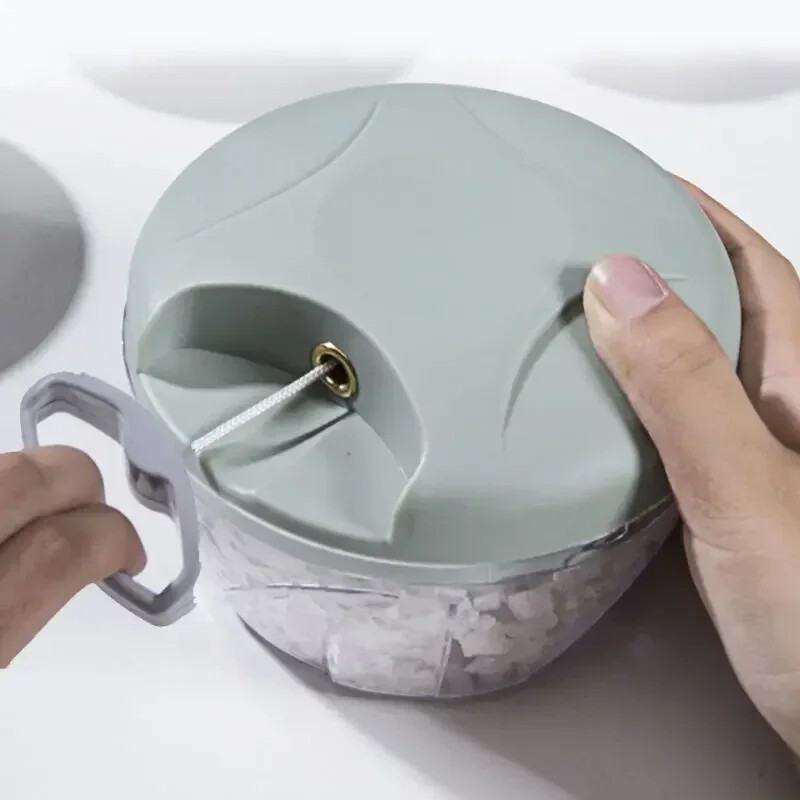 500/900 ml česnako smulkintuvas Rankinis sukasi daržovių pjaustytuvas smulkintuvas Vaisių česnako smulkintuvas virtuvės prietaisų maišytuvas mėsmalė