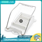 Pietų mėsos pjaustyklė 304 sutvirtintas nerūdijančio plieno virtų kiaušinių vaisių minkšto sūrio pjaustyklės šiukšlių pjaustytuvas