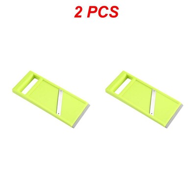 1/2/4 vnt Daugiafunkcinis daržovių pjaustytuvas su plieniniais ašmenimis mandolino pjaustyklė bulvių skustukas morkų sūrio tarka.