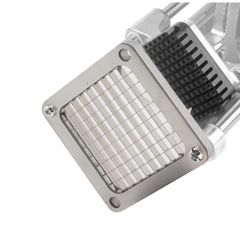 Nerūdijančio plieno bulvyčių pjaustyklės priedai Prancūziškų bulvių traškučių pjaustytuvai +3 peiliukų dydis, gruzdinimo pjaustyklė, traškučių pjaustyklės dalys