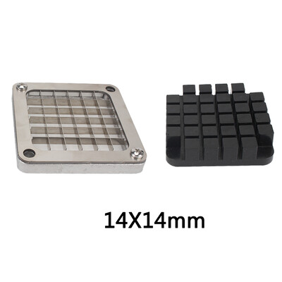 Pribor za stroj za krumpiriće Dijelovi rezača čipsa od nehrđajućeg čelika Rezači za prženje krumpirića Rezač za prženje krumpirića, veličina +3 oštrice,