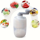 Rankinis ledo smulkintuvas Smoothies Hail ledo laužtuvas Greitas ledo smulkinimas Nešiojamas skutas ledo aparatas, skirtas virtuvės įtaisams Ledo maišytuvams