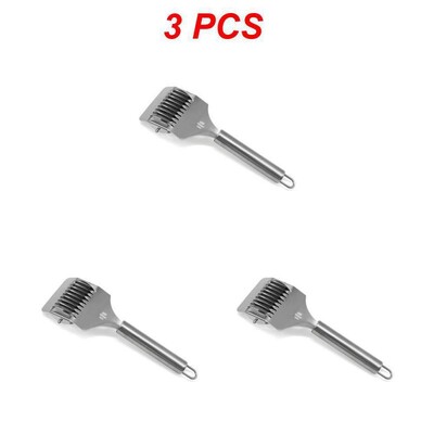 1/3 vnt Virtuvės vanilinių makaronų pjaustytuvas iš nerūdijančio plieno rankinis makaronų pjaustymo įtaisas Laiškinio česnako pjaustymui iš viso plieno virtuvinių makaronų gaminimo mašinos