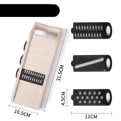 Daugiafunkcinis daržovių pjaustyklės virtuvės pjaustyklės bulvių skustukas morkų sūrio trintuvas daržovių pjaustyklės virtuvės prietaisų priedai