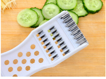 Cucumber Slicer Salad Kitchen Shredder Cheese Fruit Carrot Cutter Τρίφτης Μοντέρνο Οικογενειακό Εργαλείο Κουζίνας Πολυλειτουργικό