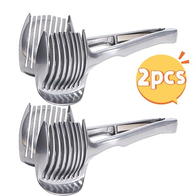 5 vnt. citrinų pjaustyklė 304 nerūdijančio plieno maža daugiafunkcė rankinė pomidorų pjaustyklė Dievo vaisių pjaustyklė Vaisių pjaustymo priemonė