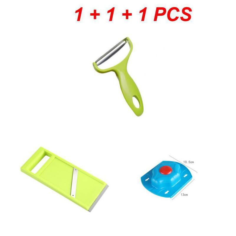 Ručna sjeckalica Oštri uredni rezovi Višenamjenski Pp nehrđajući čelik Izdržljivi kuhinjski pribor Artefakt čipsa Štedi rad