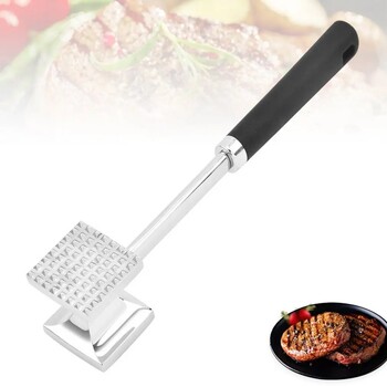 Loose Meat Hammer Διπλής όψεως καρό Tenderizer Beef Ανοξείδωτος χάλυβας Loose Tenderizers Φορητά Gadgets κουζίνας Meat Beat