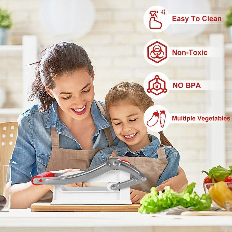 Prancūziškas kepimo pjaustytuvas Daugiafunkcis daržovių vaisių smulkintuvas nerūdijančio plieno bulvių smulkintuvas su 25/49 skylių peiliais Virtuvės įrankiai