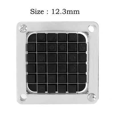 6,5 / 9,5 / 12,3 mm Prancūziškos keptuvės pjaustymo mašinos ašmenys iš nerūdijančio plieno pjaustomi daržovių vaisiai agurkai ridikėliai mašinos dalys 6/8 sekcija