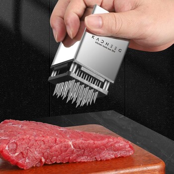 Ανοξείδωτη μπριζόλα Tenderizer Κουζίνα Gadgets Οικιακά Εργαλεία Κουζίνας Διπλής όψης Meat Loosener Novel Accessories Μπαρ τραπεζαρίας