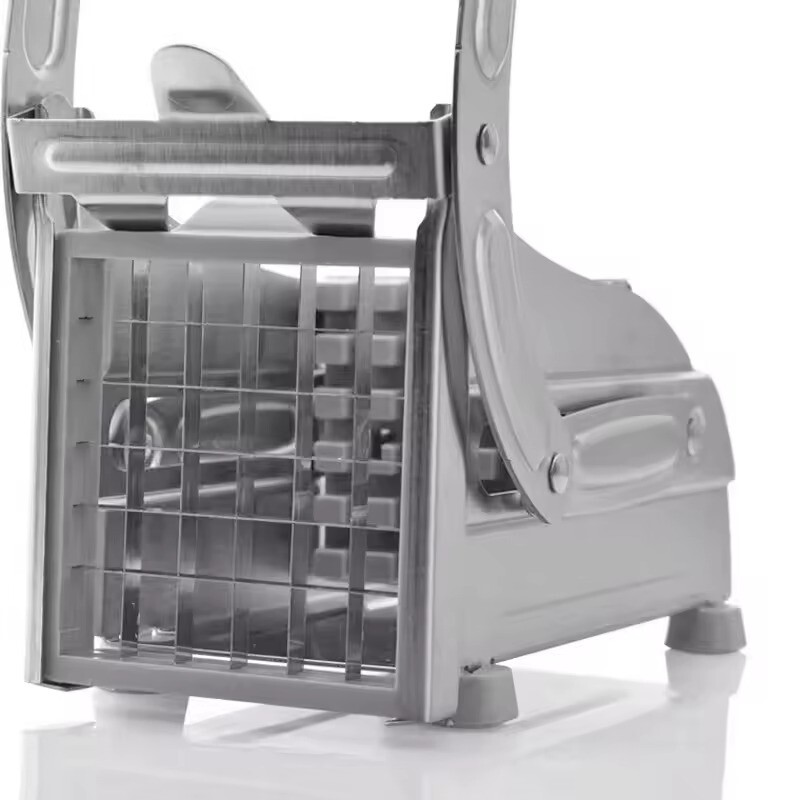 Nerūdijančio plieno rankinis bulvių pjaustytuvas skrudintų bulvyčių pjaustyklė Bulvių traškučių gaminimo mašina Mėsos smulkintuvas Smulkintuvas pjaustymo staklės virtuvei