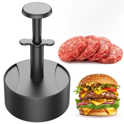 Pisol Hamburger Press Mașină pentru burgeri pentru burgeri umplute Matriță pentru legume cu carne de vită Perfect pentru burgeri pentru gătit la grătar