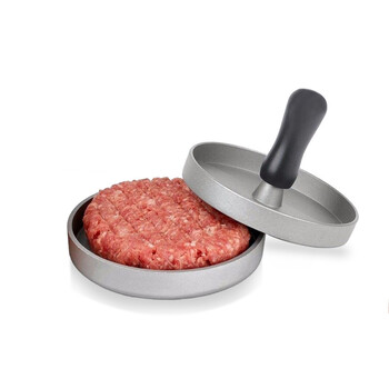 Alloy Diy Mold Hamburger Maker Πρέσα χάμπουργκερ Στρογγυλό σχήμα Αντικολλητικές κοτολέτες Chef Grill Burger Machine Press Patty Maker Mold