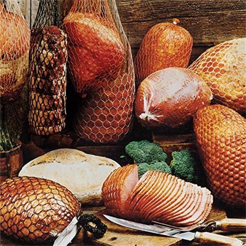 1/3 metro medvilnės mėsos tinklinis kumpis dešra tinklelis mėsininko virvelė dešra tinklinis ritinys dešrainis tinklinis dešros pakavimo įrankiai didmeninė prekyba