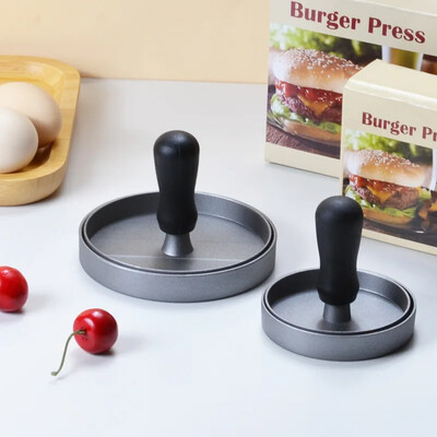 Hamburger Patty Maker Press Mittenakkuv deformatsioonivaba Käsitsi ümmargune riisipall Vastupidav kaasaskantav mugav köök veiseliha grillitööriistad