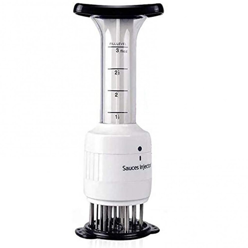 Daugiafunkcinis mėsos minkštinimo adata nerūdijančio plieno kepsnys mėsos purkštukas marinato skonio švirkštas virtuvės įrankiai