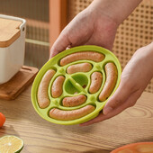 Savarankiškai pagamintas silikoninis dešros formavimas, naminis garuose virtos dešros dešros formos kūdikių maisto papildų gamintojas