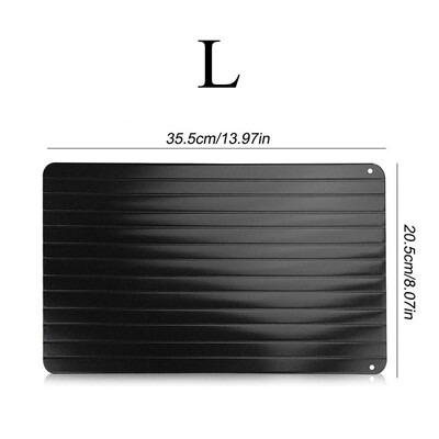 Greito atitirpinimo padėklas šaldytai mėsai Didelio dydžio atšildymo lėkštė su grioveliu