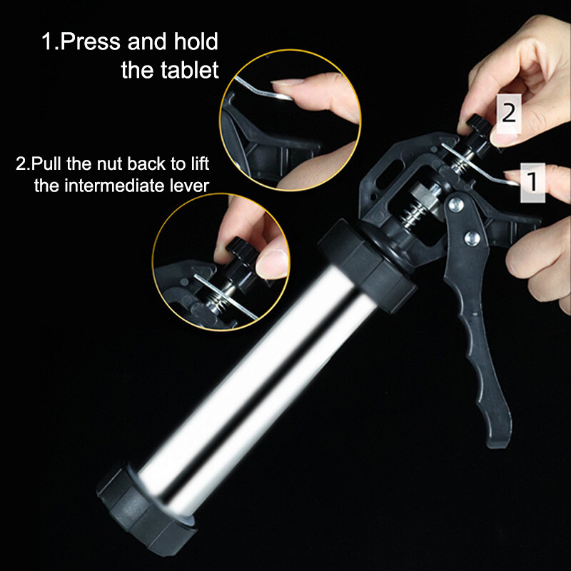 Dešrų įdaru rankinis dešrų mėsos užpildų aparatas Naminis naminis dešrų įrankis Rankinis dešrų aparatas Piltuvo antgalis