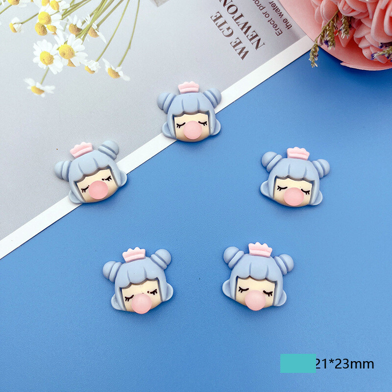 Simfonija balonu meitene sveķu aksesuāri jaukts krēms līmes rotaslietas vairumtirdzniecība diy mobilā telefona maciņa materiālu pakete pilns komplekts