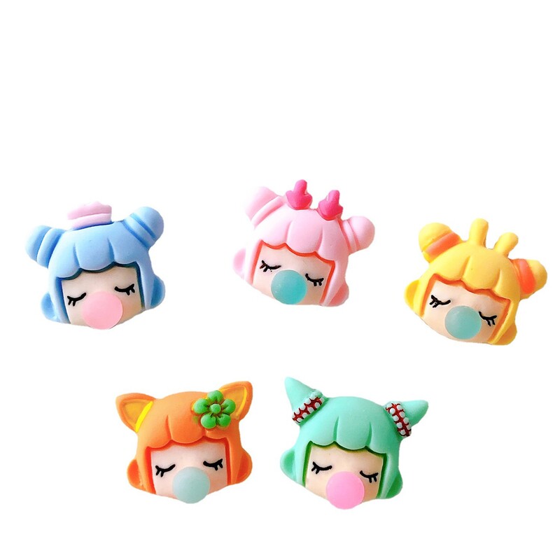 Simfonija balonu meitene sveķu aksesuāri jaukts krēms līmes rotaslietas vairumtirdzniecība diy mobilā telefona maciņa materiālu pakete pilns komplekts