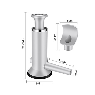 Sausage Stuffer Buitinis nerūdijančio plieno dešrų dozatorius, rankinio korpuso dešrų dozavimo aparatas