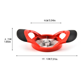 Резачка за ябълки Неръждаема стомана Резачка за ябълки CorerPeelerFrut Cutters Супер остър нож за ябълки Мултифункционални кухненски инструменти