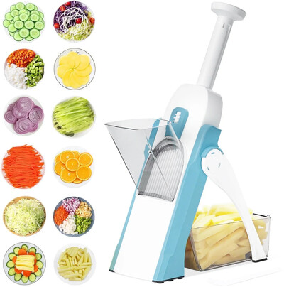 Εγχειρίδιο πολλαπλών λειτουργιών Vegetable Cutter Slicer Potatoes Slicer Chopper Τεμαχιστές τηγανιτές πατάτες Maker Peelers Kitchen Gadgets