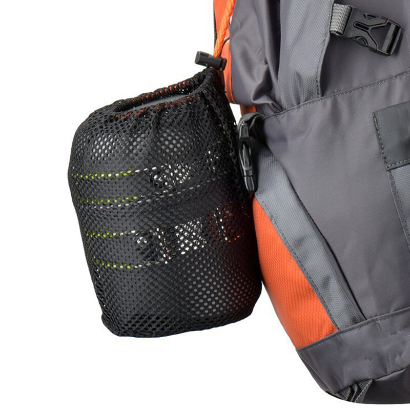 Set portabil de vase de gătit pentru camping, oală în aer liber, seturi de mini aragaz cu gaz, set de gătit pentru picnic în natură, cu lingură pliabilă, cuțit furculiță