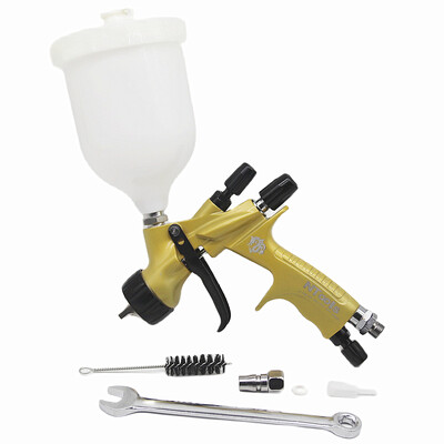 1,3 mm otsik HVLP värvipihustuspüstol Õhkvärvi pihustuspüstolid Õhupintsel autode aerograafide remondi pihustuspüstoli õhutööriistad