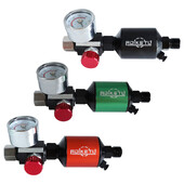 Oro reguliatorius su oro filtru Purškimo pistoleto oro reguliatoriaus matuoklis Oro purškimo linijoje vandens gaudyklės filtro įrankiai Dažų purškimo pistoleto reguliatorius