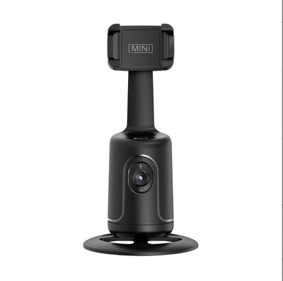 Naujas automatinio veido sekimo telefono asmenukės lazdelė, išmanusis 360° besisukantis laikiklis AI tolesnio vaizdo įrašo vaizdo įrašo „Live Gimbal“ stabilizatorius mobiliesiems