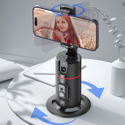 2023, novi gimbalni stabilizator za 360 rotacija, monopod, sklopivi stoni kardanski stalak za praćenje za Tiktok fotografiju uživo