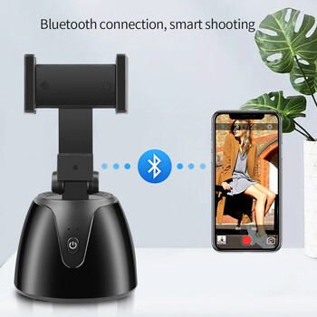 Auto Face Tracking Gimbal Stabilizer Phone Tripod Accessories 360 Rotation Live Smart AI Follow-Up Photo Vlog Εγγραφή βίντεο