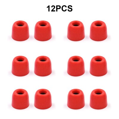 KZ 6 paari (12 tk) Pehmed mäluvahust kõrvaklapid Kõrvaklapid Suurused Mürasolatsioon Kõrvaotsikud Kõrvasisesed kõrvaklappide tarvikud