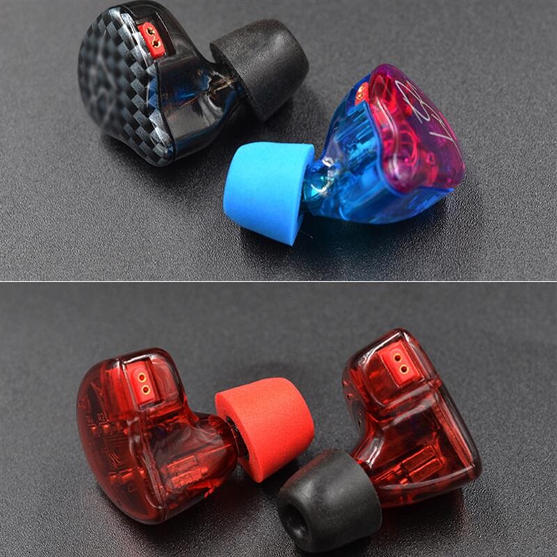 KZ 6 paari (12 tk) Pehmed mäluvahust kõrvaklapid Kõrvaklapid Suurused Mürasolatsioon Kõrvaotsikud Kõrvasisesed kõrvaklappide tarvikud