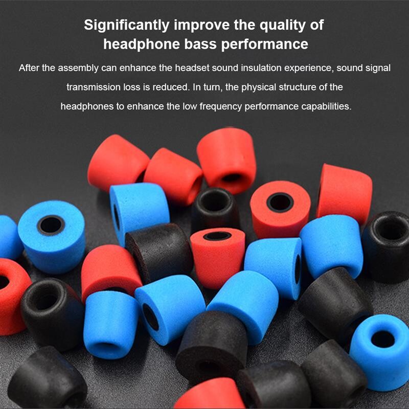 KZ 6 paari (12 tk) Pehmed mäluvahust kõrvaklapid Kõrvaklapid Suurused Mürasolatsioon Kõrvaotsikud Kõrvasisesed kõrvaklappide tarvikud