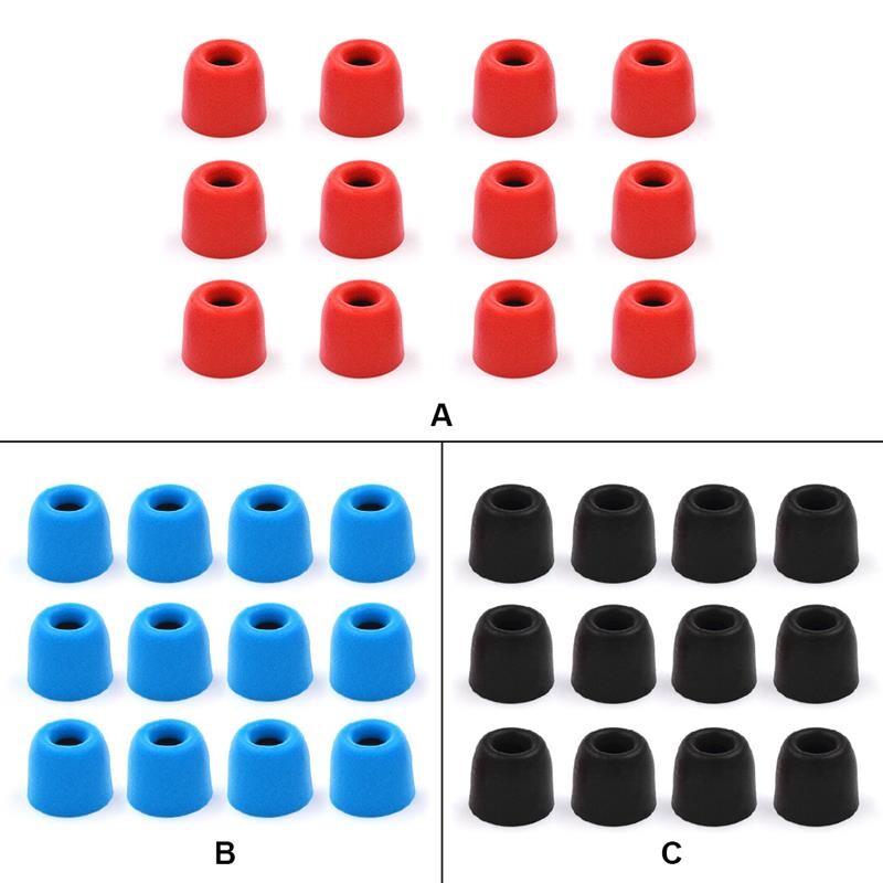 KZ 6 paari (12 tk) Pehmed mäluvahust kõrvaklapid Kõrvaklapid Suurused Mürasolatsioon Kõrvaotsikud Kõrvasisesed kõrvaklappide tarvikud