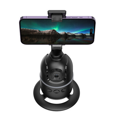 Auto Tracking Face Tripod 360° Rotation follow Up Pan Tilt Χωρίς εφαρμογή με τηλεχειριστήριο και χειρονομία για εγγραφή βίντεο Tiktok Live