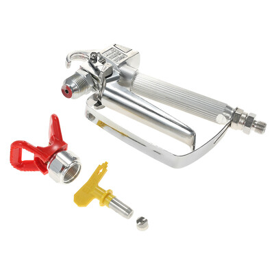 3600PSI aukšto slėgio beorio dažų purškimo pistoletas +517 purškimo antgalis + purkštuko apsauga, skirta Wagner T-itan siurblio purkštuvo purškimo mašinai