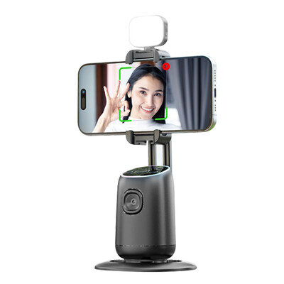 2024 m. Naujas P05 360 Rotation Gimbal Stabilizer Desktop AI Automatinis sekimo gimbalas su nuotoliniu užraktu išmaniajam telefonui Tiktok