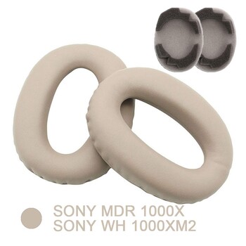 Резервни подложки за слушалки Sony MDR-1000X WH-1000XM2 Геймърски накрайник за слушалки Висококачествени аксесоари за слушалки Подложки за уши