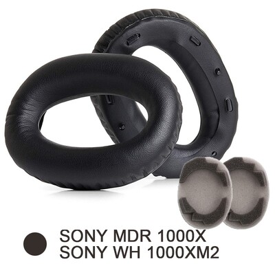 Asenduskõrvapadjad Sony MDR-1000X WH-1000XM2 kõrvaklappidele Mängu kõrvaklapi varrukas Kvaliteetsed kõrvaklappide tarvikud Kõrvapadjad